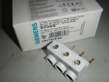 3RV1915-5A Einspeiseklemme 3pol.